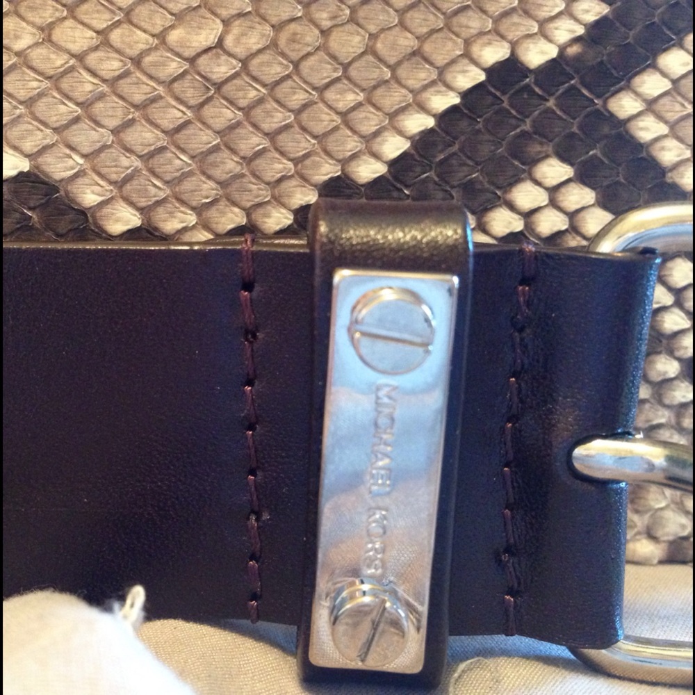 Michael kors python Obi belt - Picture 4 of 6